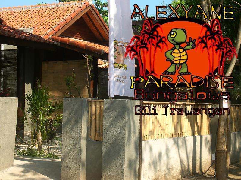 Alexyane Paradise Bungalow Gili Trawangan Luaran gambar