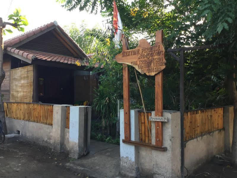 Alexyane Paradise Bungalow Gili Trawangan Luaran gambar